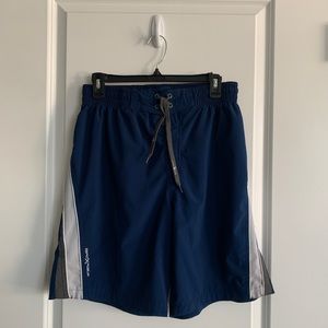 Blue Swim Trunks